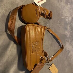 Steve Madden Tan Crossbody Bag Duo